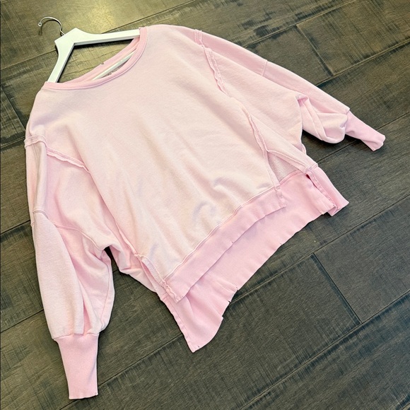We the free Camden Pullover size Small in Pink - Picture 10 of 13